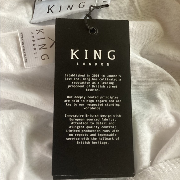 NWT Men’s King London Aldgate Summer Trackset Shorts, Size Medium - Picture 5 of 5